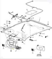 Sunshade Jet Black Chevrolet Tahoe Suburban Silverado 1500 GMC Yukon Sierra 1500