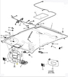 Sunshade Jet Black Chevrolet Tahoe Suburban Silverado 1500 GMC Yukon Sierra 1500