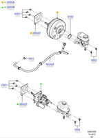 New OE BC3Z2005C Power Brake Booster 2011-12 Ford F250 F350 F450 F550 Super Duty