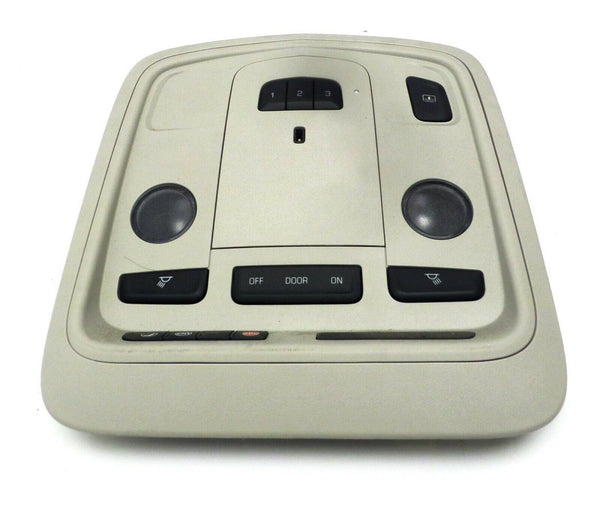 OEM Roof Console Light Brown Overhead Dome Light Sunroof 2013-2014 Cadillac XTS