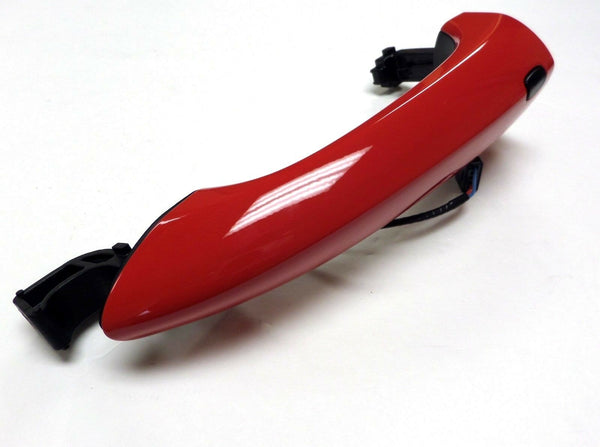 Keyless Rear Door Handle Red Hot w/ Black Button 2016-2017 Chevrolet Cruze