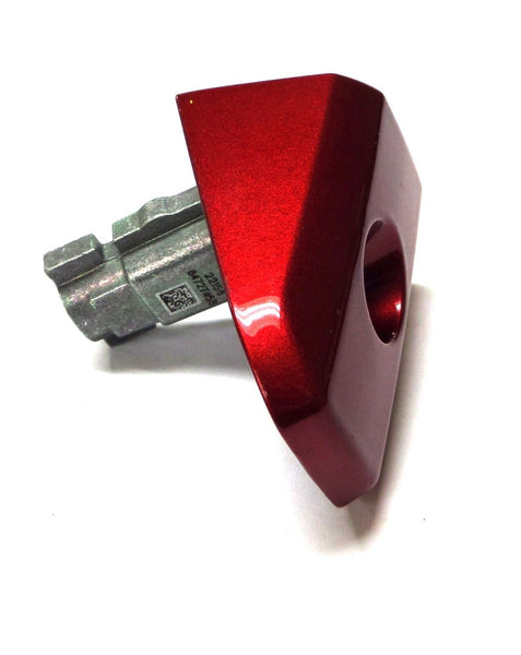 84727458 Front Red Door Handle End Bezel 2021-23 Chevrolet Silverado GMC Sierra