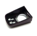 Left Hand Front Door Handle Bezel with Keyhole Painted Red Baroque