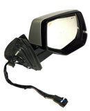 23200109 Cadillac Escalade Mirror Passenger Side Satin Steel Side Alert Sensor