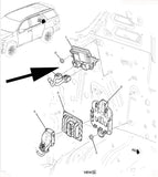 84916451 Rear Differential Clutch Control Auxiliary Module Cadillac Chevrolet GM