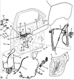 2015-2019 Chevrolet Suburban Tahoe GMC Yukon Front Door Handles Abalone White