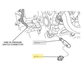 New NOS OEM Oil Pressure Sensor 4.2L 2000-2004 Ford E-150 E-250 2001-2007 F-150