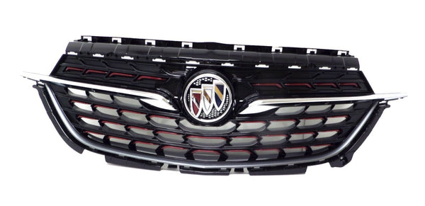 42737505 New Grille Satin Steel Metallic with Red Insert 2020-21 Buick Encore GX