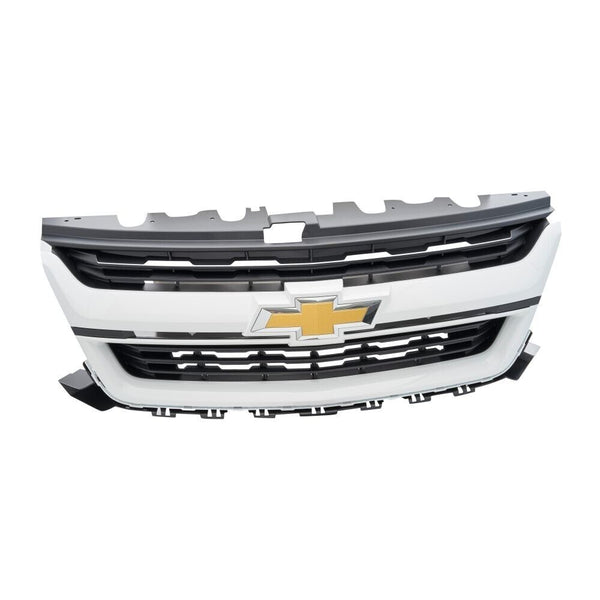 2015-2020 Chevrolet Colorado New Complete OEM Front Grille Summit White Metallic
