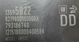 13595822 Keyless Entry Module  ATS CTS Escalade XTS Suburban Tahoe Yukon Cruze
