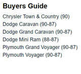 35665 Engine Cooling Fan Motor Town & Country Grand Caravan Voyager Mini Ram