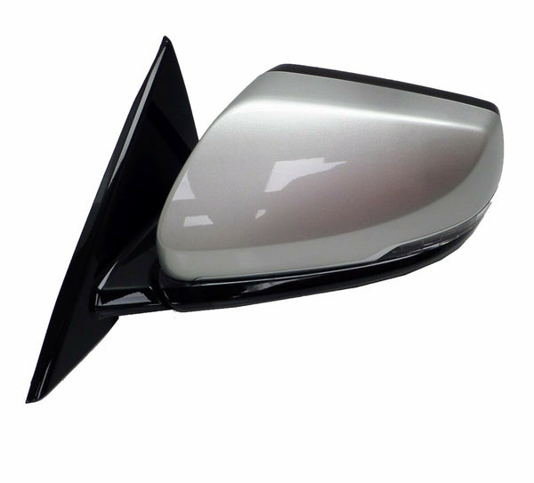 84343530 Left Mirror Radiant Silver Side Alert 2015-2019 Cadillac ATS Coupe