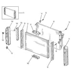 52476569 New OEM Engine Cooling Radiator 1997-1999 Oldsmobile Aurora 4.0L