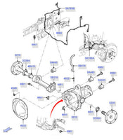 2L1W-DA Front Axle Differential Carrier 4WD 2002-05 Lincoln Navigator Ford F150