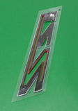 Chevrolet Silverado Colorado Tahoe Fender z71 Emblem Red White See Through Back