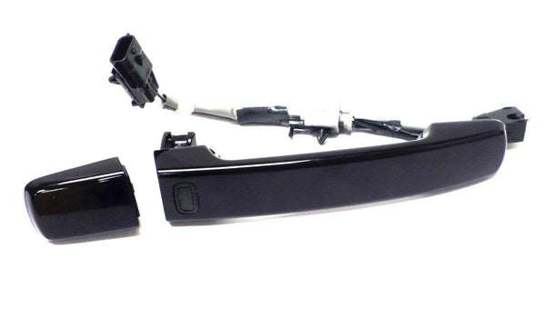 Front exterior crimson blk door handle with passive sensor for Nissan Altima