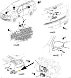 86798014 Front View Camera SetUp Require Cadillac Escalade Chevrolet Tahoe Yukon