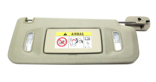 LED Sunvisor Brown Passenger Side 2015-19 Avalanche Silverado Sierra Tahoe Yukon