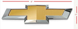 Rear Tailgate Gold Bowtie Decal 8x2.5 inches 2015-2020 Chevrolet Tahoe Suburban