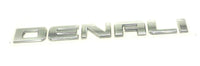 Denali Chrome Name Plate Letter 3D Rear Trunk 2015-2021 GMC Yukon Canyon Sierra