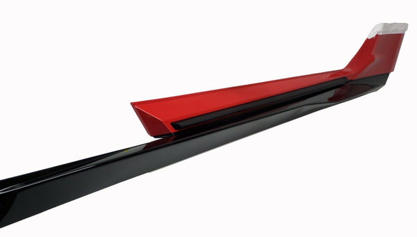 8457313172 RH Rocker Skirt Molding Red Gloss 2019-2020 Chevrolet Camaro ZL1