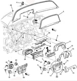 Automatic Transfer Case Two-Speed Switch & Ride Control Switch Cadillac Escalade