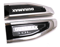 GMC Duramax 3.0L Ornamentation Fender Vent Galvano Emblem Set 2021-24 GMC Yukon