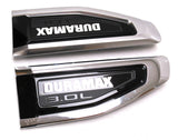 GMC Duramax 3.0L Ornamentation Fender Vent Galvano Emblem Set 2021-24 GMC Yukon