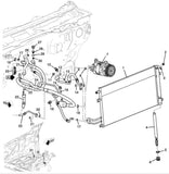 A/C Suction Line Hose Assembly 2015-2020 Cadillac Escalade Suburban Tahoe Yukon