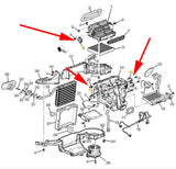 13537516 New HVAC Programmable Temperature Valve Actuator 2020 Cadillac CT4 CT5