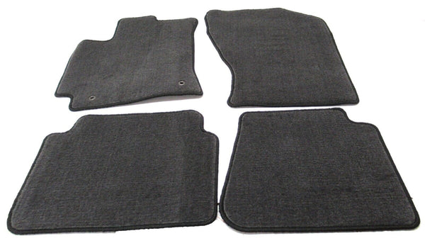 4 New OEM Floor Carpet Dark Gray Set 2003-2010 Pontiac Vibe 19204225