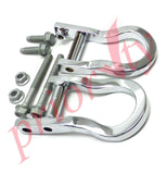 84072462 OEM Front Recovery Hooks Chrome 2007-18 Chevy Silverado GMC Sierra 1500