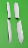 Luggage Carrier Side Rail Cover Set White 2010-14 Cadillac Escalade Tahoe Yukon
