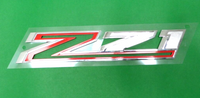 Chevrolet Silverado Colorado Tahoe Fender z71 Emblem Red White See Through Back
