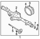 New Rear Drive Axle Shaft Seal Left or Right for Cadillac Chevrolet GMC Hummer
