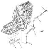 24260606 Transmission Fluid Filler Tube Escalade Silverado Tahoe Sierra Yukon
