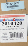 CF2010420 American Condenser Radiator Cooling Fan1990-1993 Honda Accord 2.2L