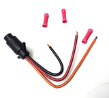 18-1055 Trolling Motor Connector 24 Volts 6in 8GA 3 Wire Female Boat Side Conn.