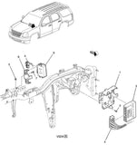 Body Control Computer Multifuntion Electric Module 2015 Silverado Suburban Tahoe