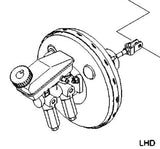 9598323A New  Master Cylinder 2009-2011 Chevrolet Aveo Aveo5 2009-11 Pontiac G3