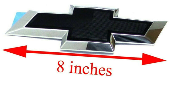 232134XX Rear Grille n Endgate Black Bowtie Emblem 2013-2017 Chevrolet Traverse