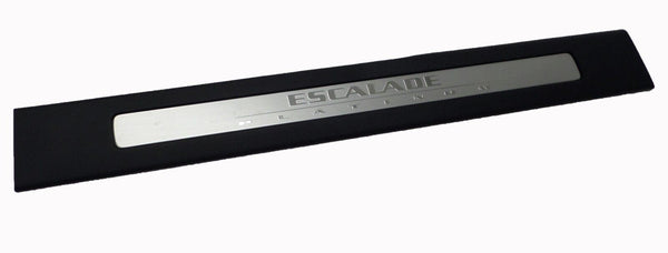 Front Door Sill Plate Black Right Escalade Platinum 2010-2014 Cadillac Escalade