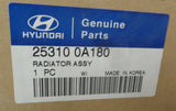 25310OA180 OEM Hyundai Radiator Assembly for 2007-201 Hyundai Sonata 2.4L, 3.3L