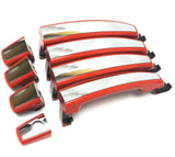 2012-16 Chevrolet Sonic Sedan Chrome Door Handle Kit Victory Red 95964665