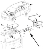 84768069 OEM Back Glass Wiper Arm with Wiper Blade Escalade Tahoe Suburban Yukon