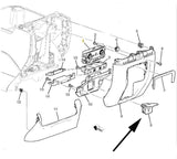 84786104 Floor Console Power Outlet 110v 2021-2023 Escalade Suburban Tahoe Yukon