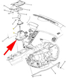 Automatic Tran Gear Shifter Change Lever Cocoa Leather Knob 2008-15 Cadillac CTS