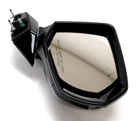 Right Side Mirror Empire Beige Met Blind Sensor Puddle Sign Suburban Tahoe Yukon