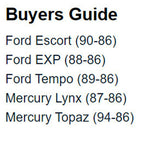 35349 HVAC Blower Motor Reman 4Seasons Ford EXP Escort Tempo Mercury Lynx Topaz