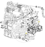 Diesel Engine Coolant Flow Control Valve Escalade Silverado Sierra Tahoe Yukon